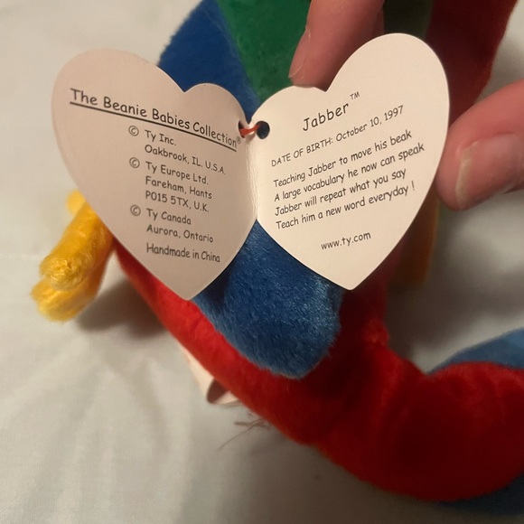 ty beanie baby Jabber 1998 - Picture 3 of 12
